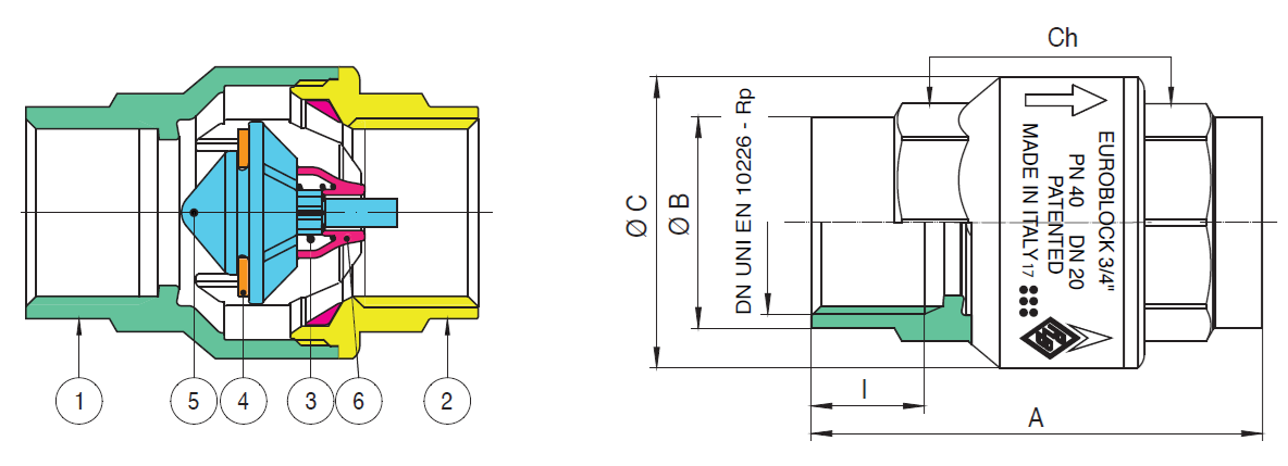 novalinea.cz_RB BONOMI EUROBLOCK 10000 zpětná klapka 100 °C_5